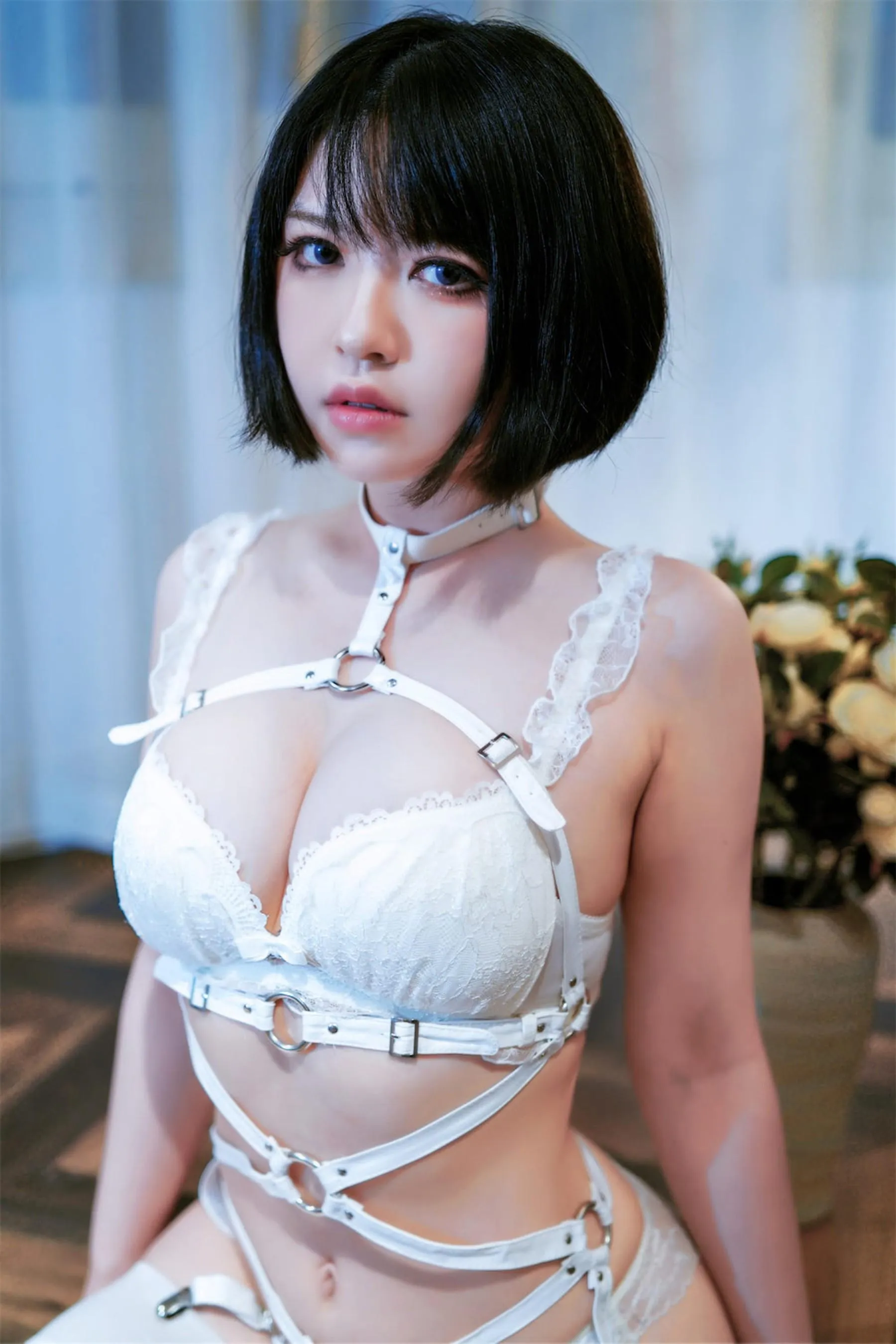 半半子 – NO.60 純白-4K映画-31P [31P]插图1